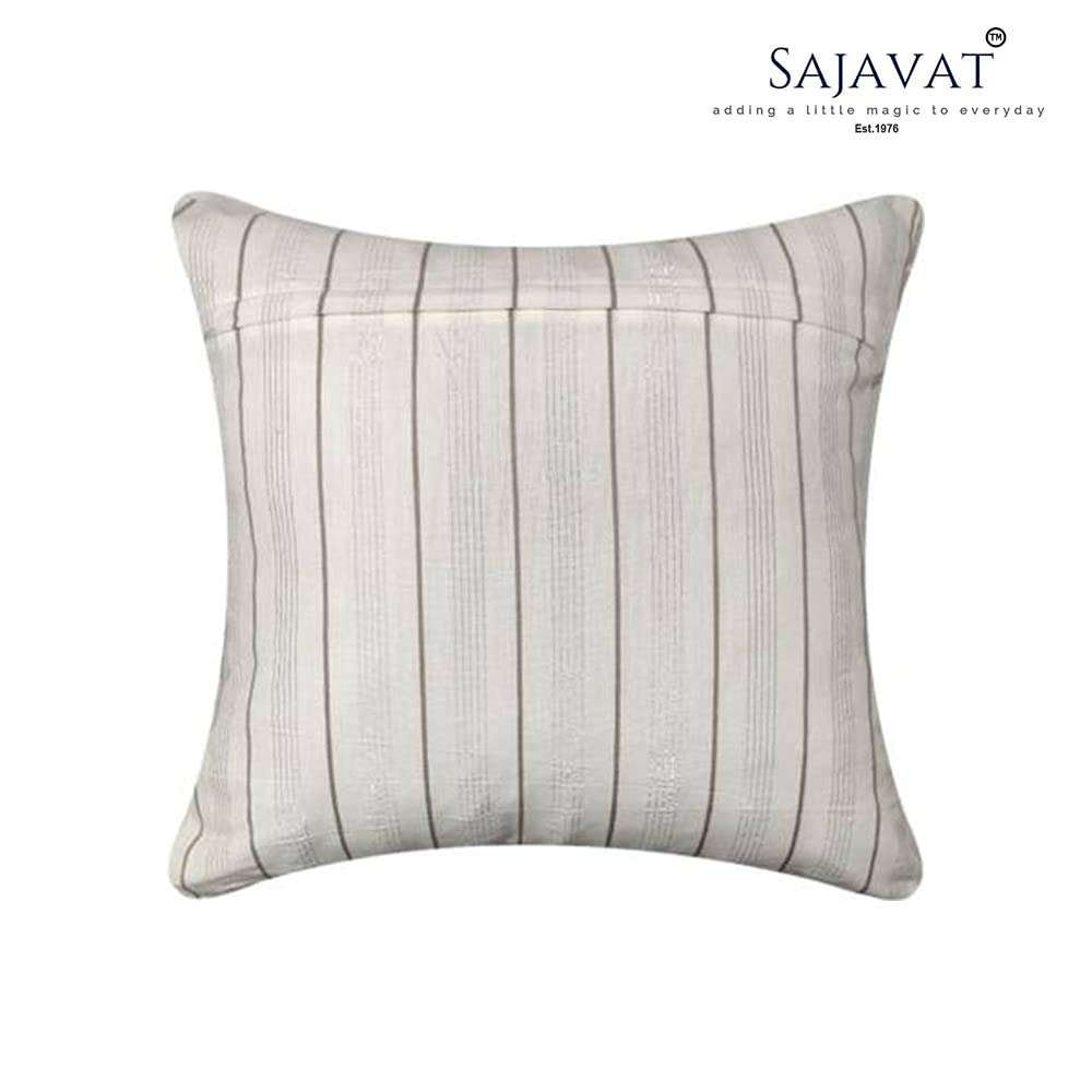 White Cushion Cover 16"x16"