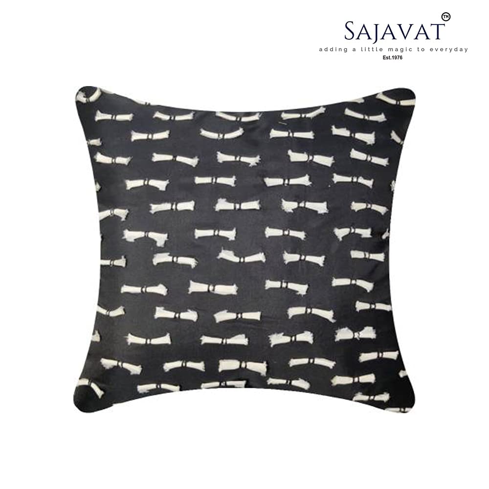Black Cushion Cover 16"x16"