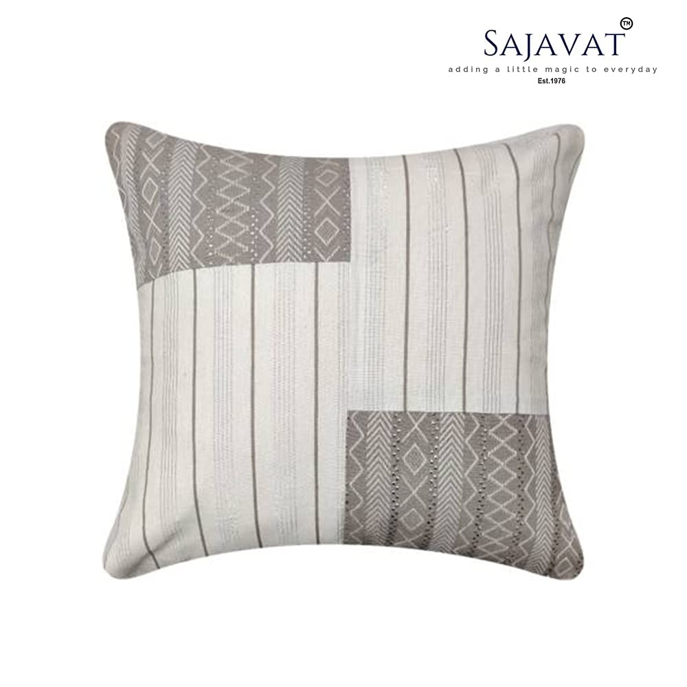 White Cushion Cover 16"x16"