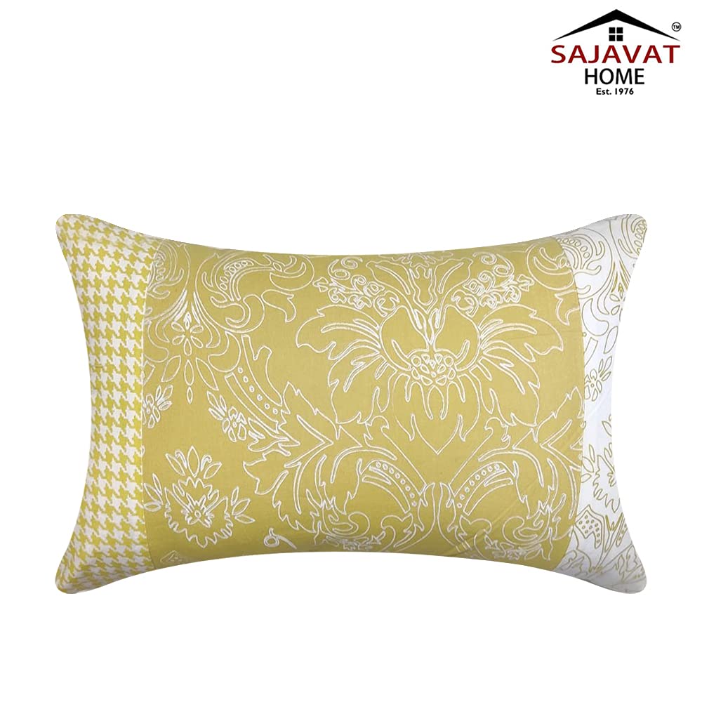 Light Yellow Cushion Cover 12"x30"