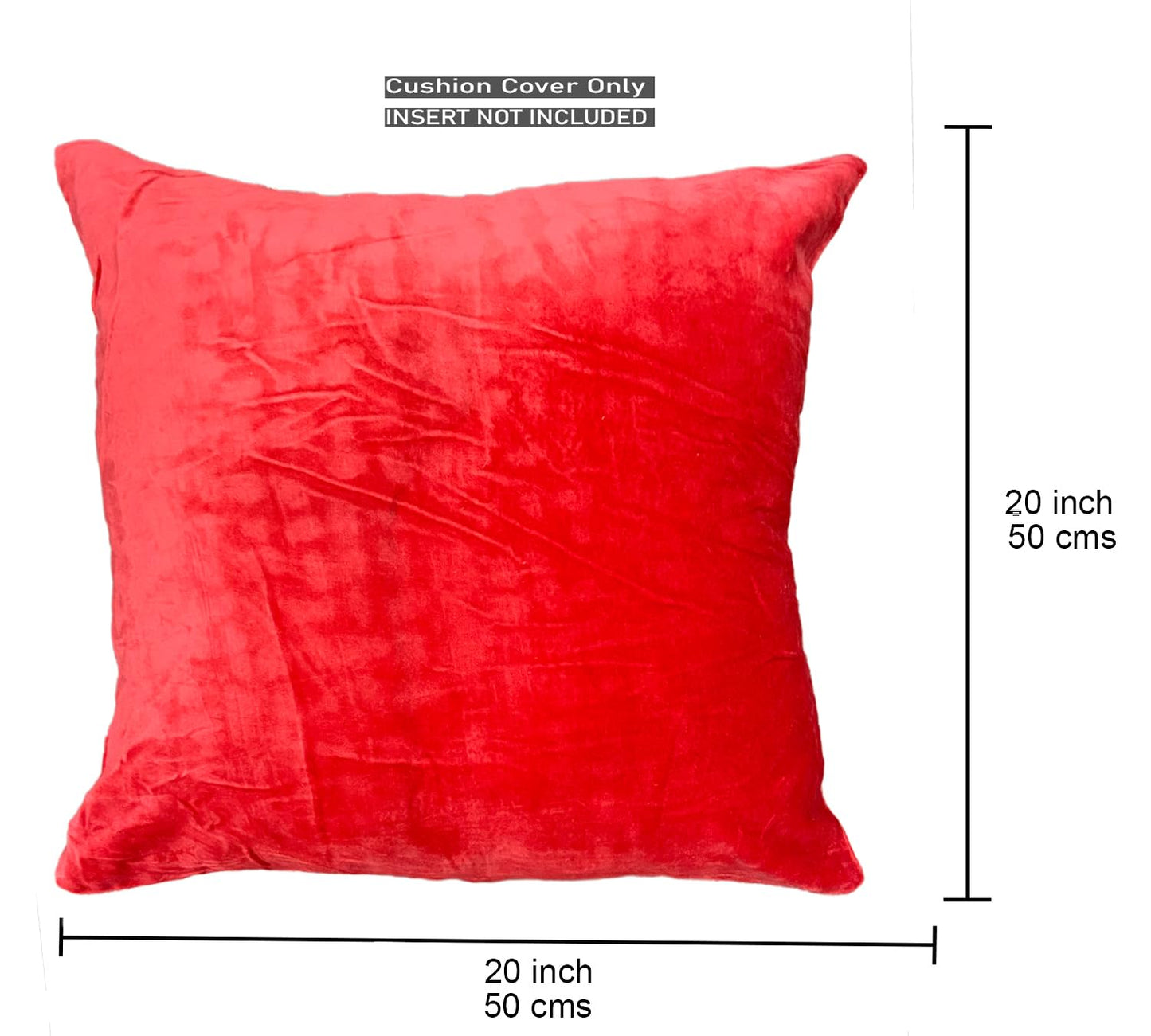 Red Cushion Cover 20"x20"