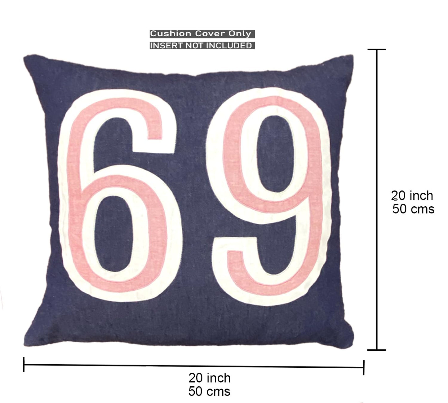 Blue Cushion Cover 20"x20"