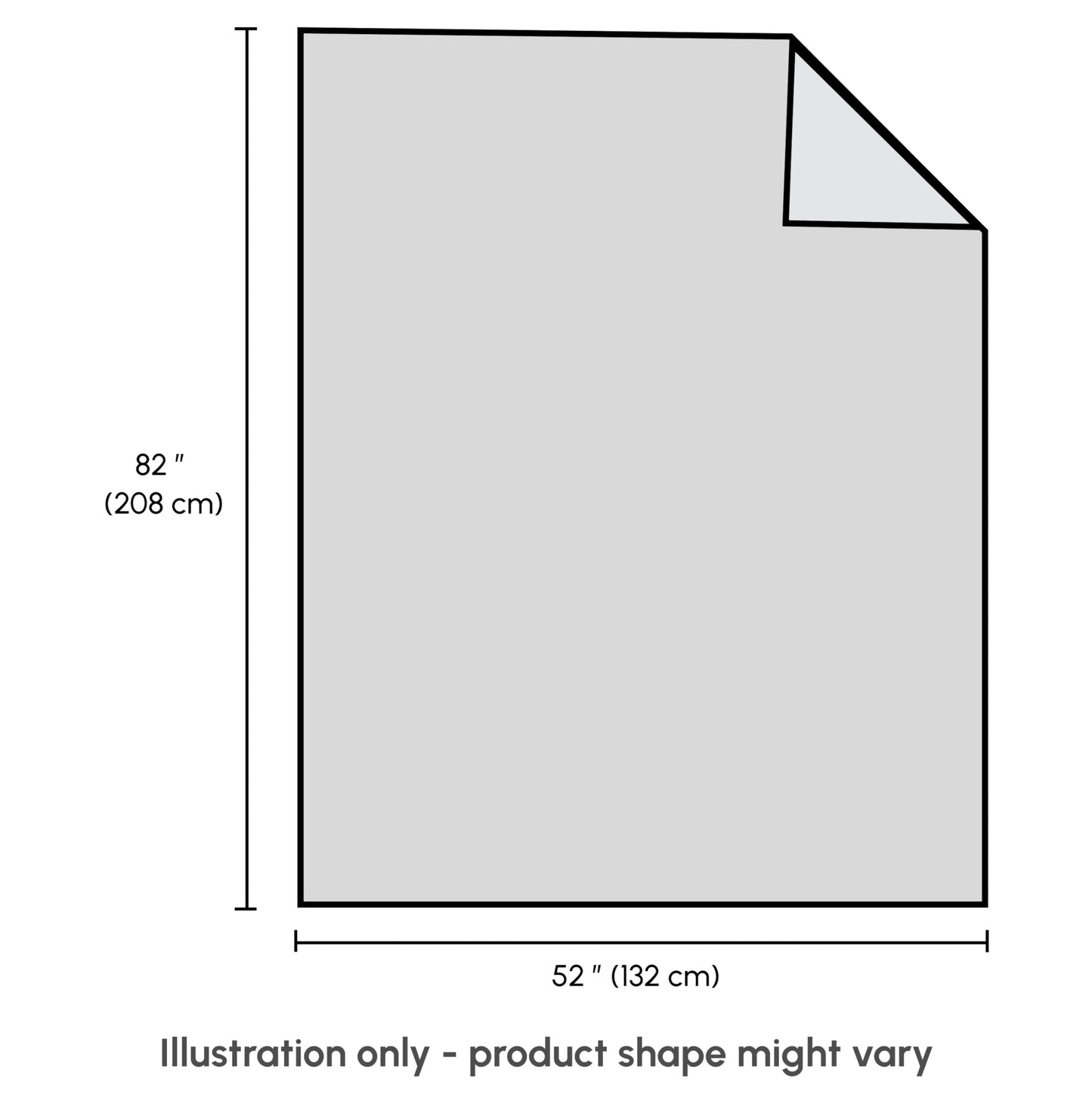 Pure Cotton Blue Sofa Throw