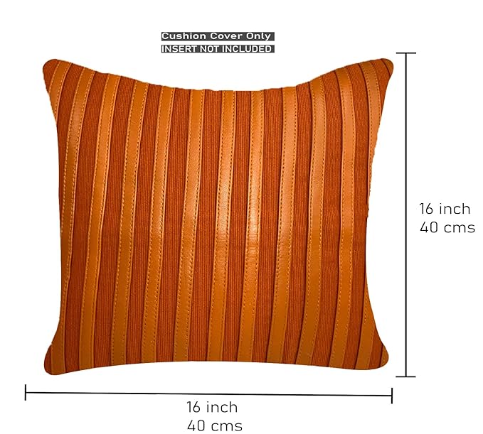 Orange Cushion Cover 16"x16"