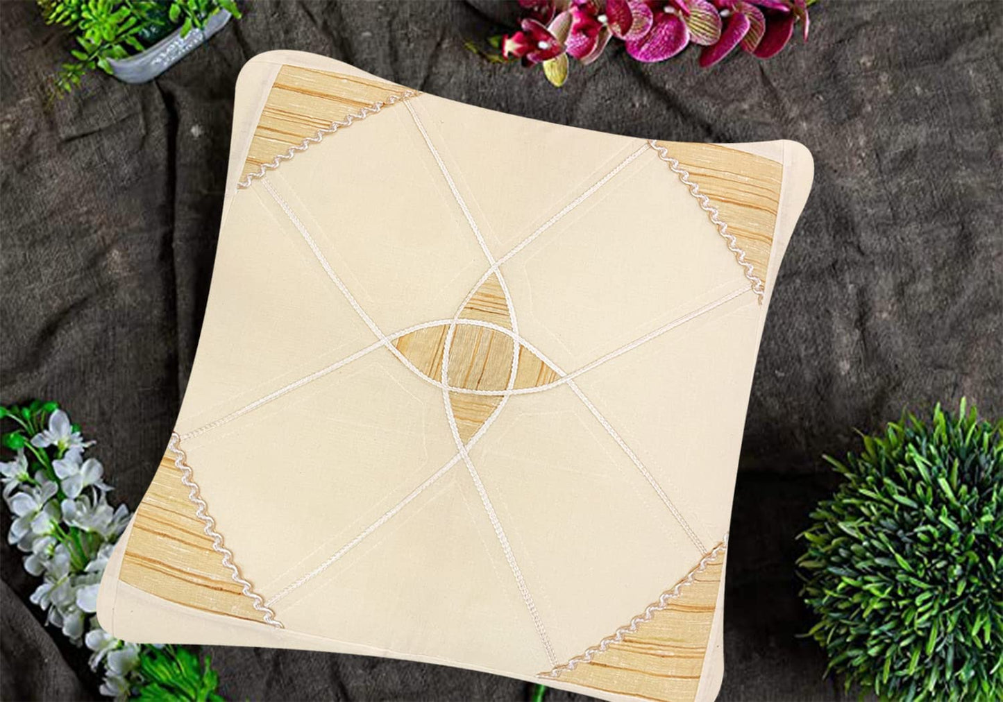 Cream Cushion Cover 24"x24"