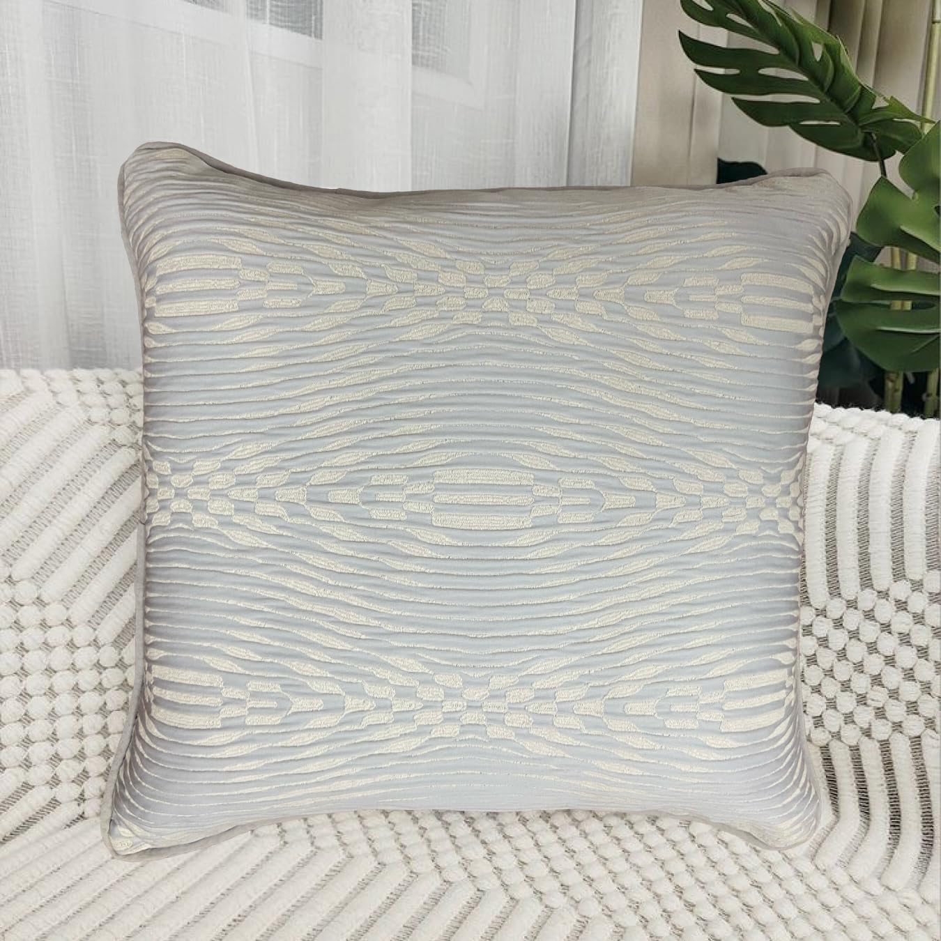 Grey Cushion Cover 16"x16"