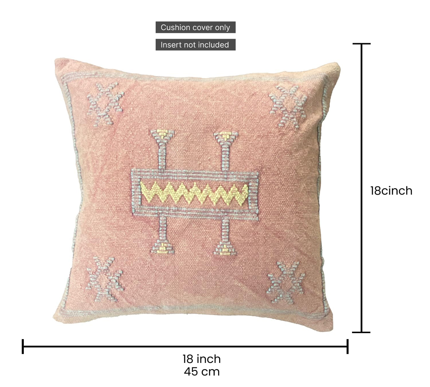 Tumblebeed Orange Cushion Cover 18"x18"