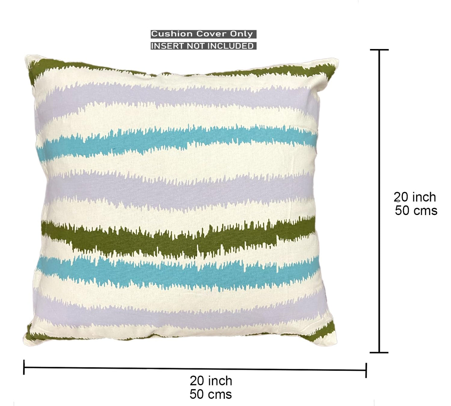 Multicolor Cushion Cover 20"x20"