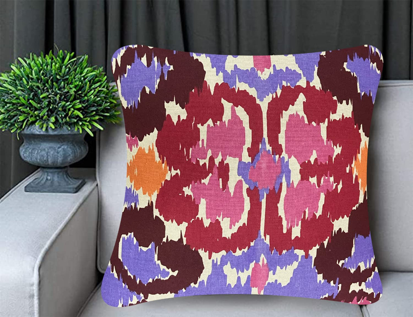 Purple Cushion Cover 18"x18"