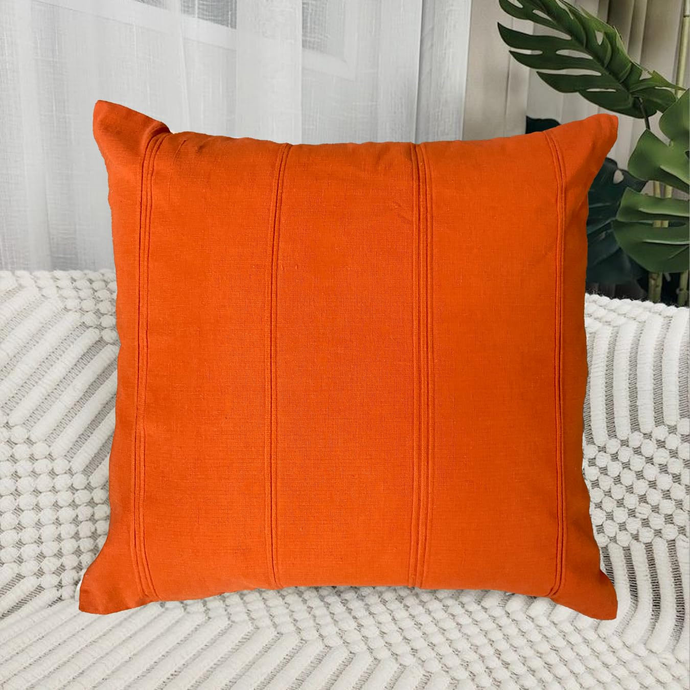 Orange Cushion Cover 16"x16"