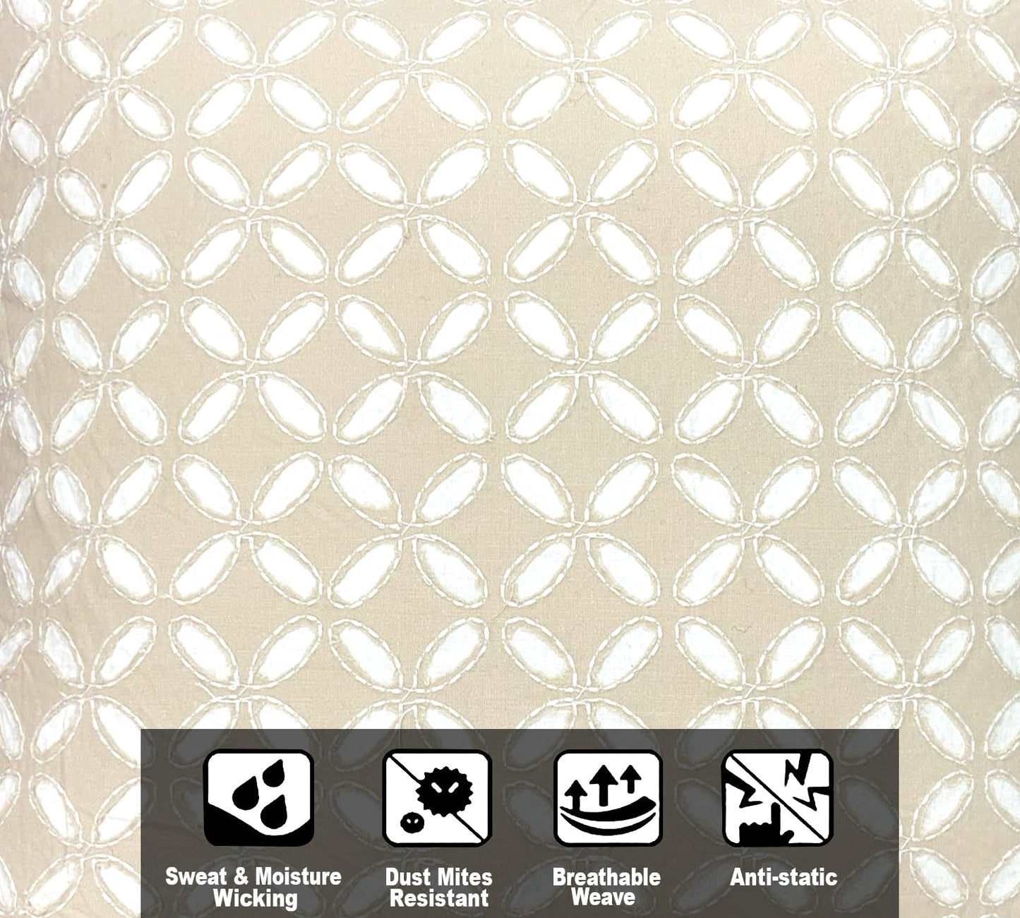 Cream Cushion Cover 18"x18"