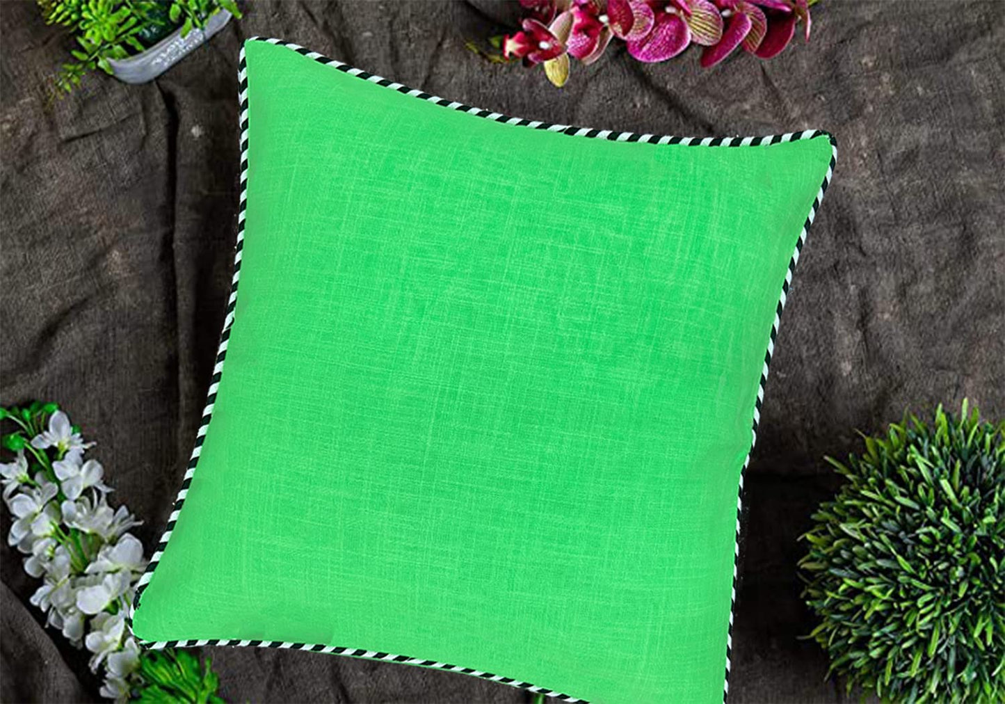 Green Cushion Cover 22"x22"