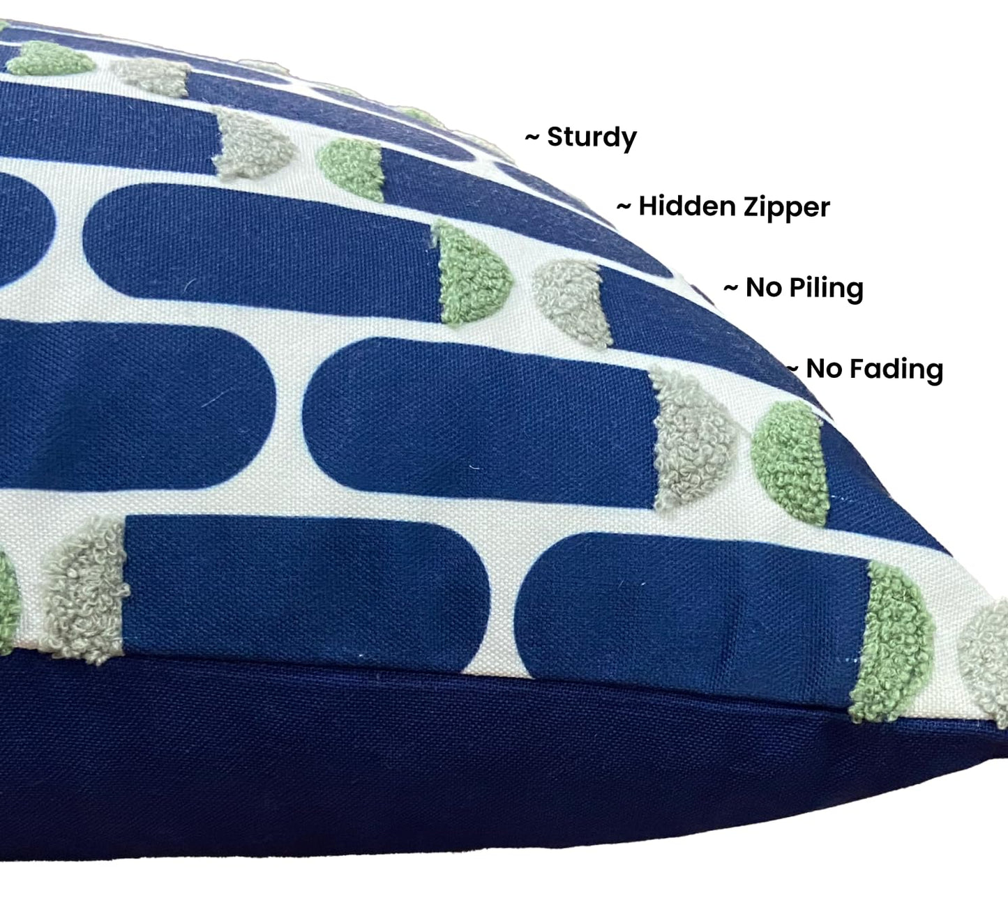 Blue Cushion Cover 18"x18"