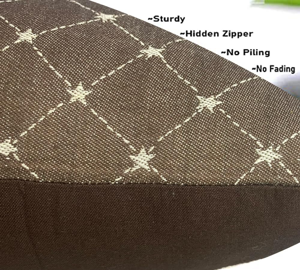 Brown Cushion Cover 16"x16"