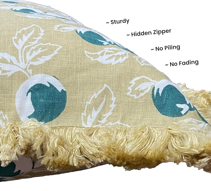 Yellow Cushion Cover 20"x20"