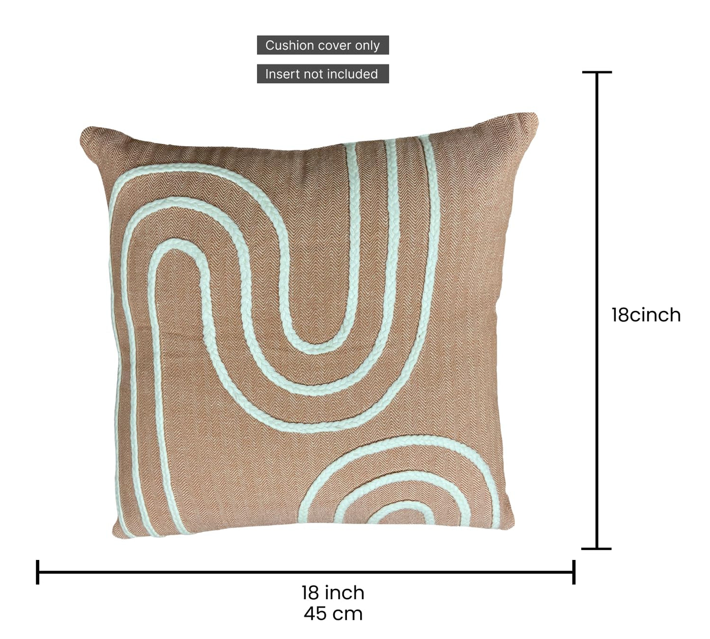 Blue Cushion Cover 18"x18"