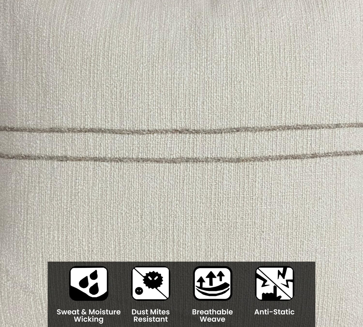 Cream Cushion Cover 20"x20"
