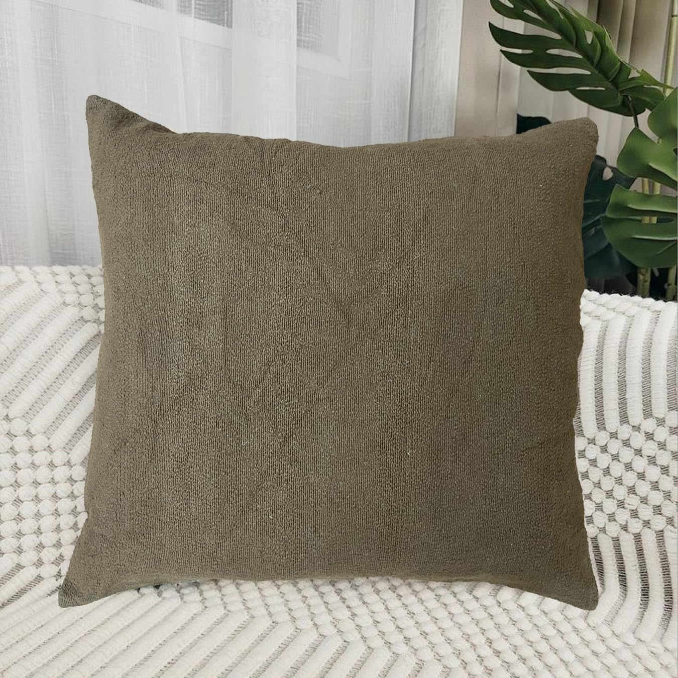 Brown Cushion Cover 20"x20"