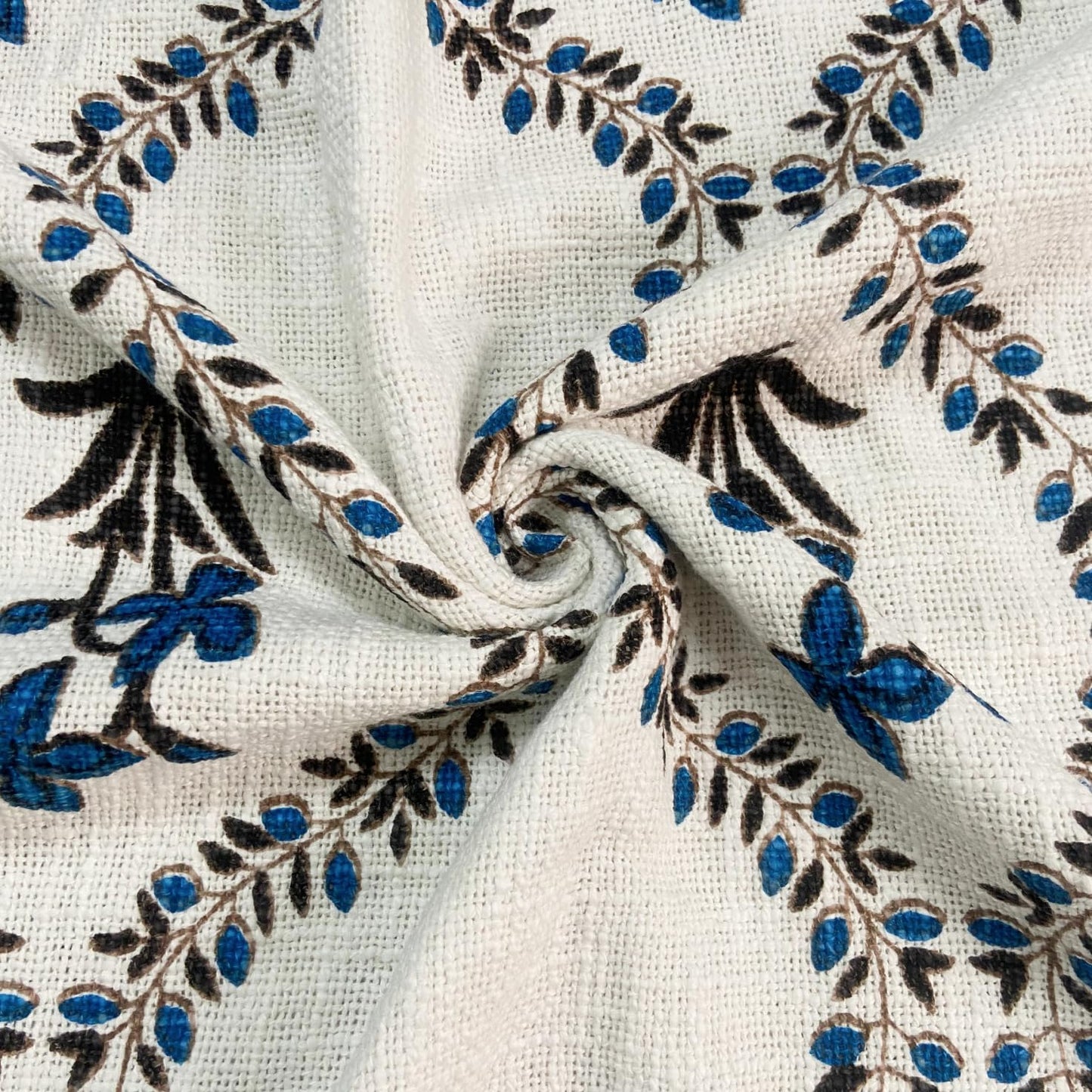 Pure Slub Cotton White Sofa Throw