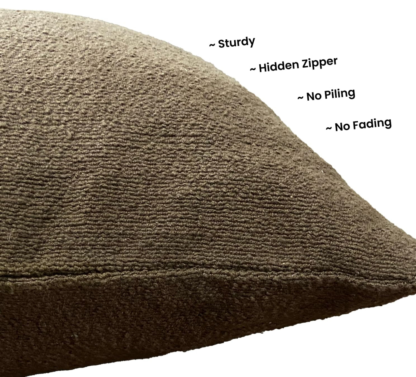 Brown Cushion Cover 20"x20"
