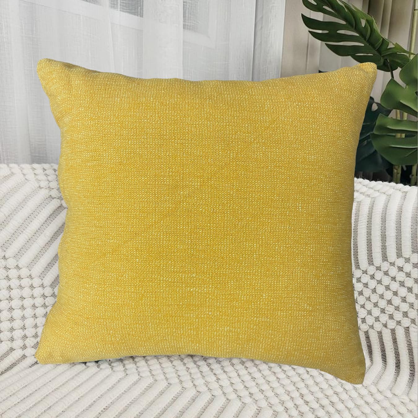 Yellow Cushion Cover 20"x20"