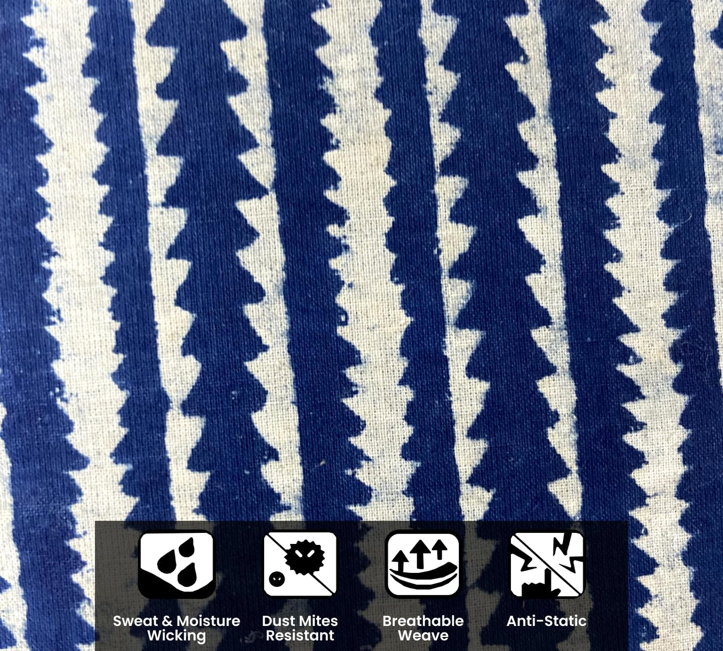 Blue Cushion Cover 20"x20"