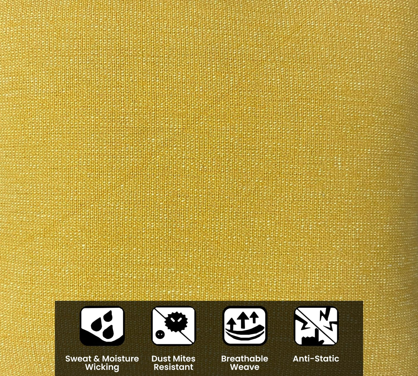 Yellow Cushion Cover 20"x20"