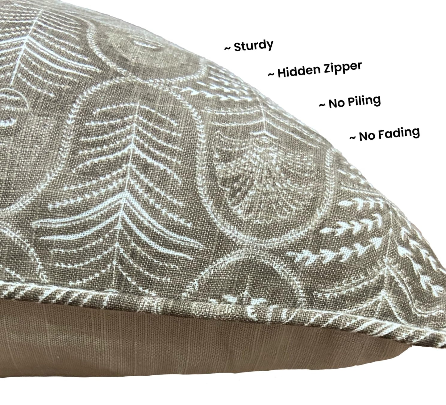 Grey Cushion Cover 16"x16"