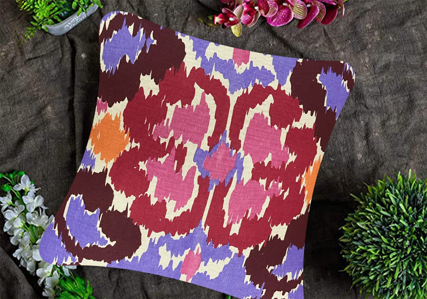Purple Cushion Cover 18"x18"