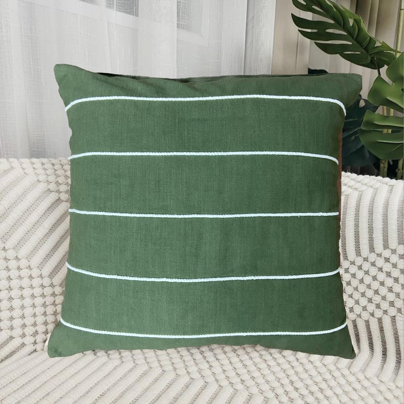 Green Cushion Cover 20"x20"