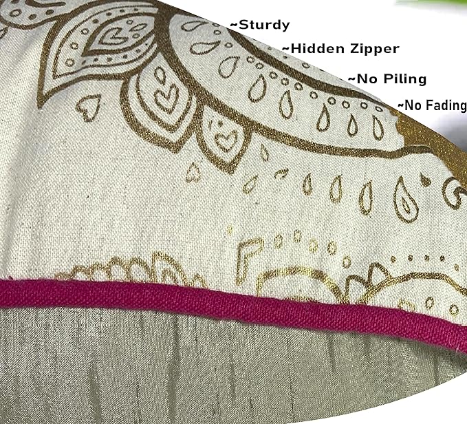 White Multi Cushion Cover 16"x16"