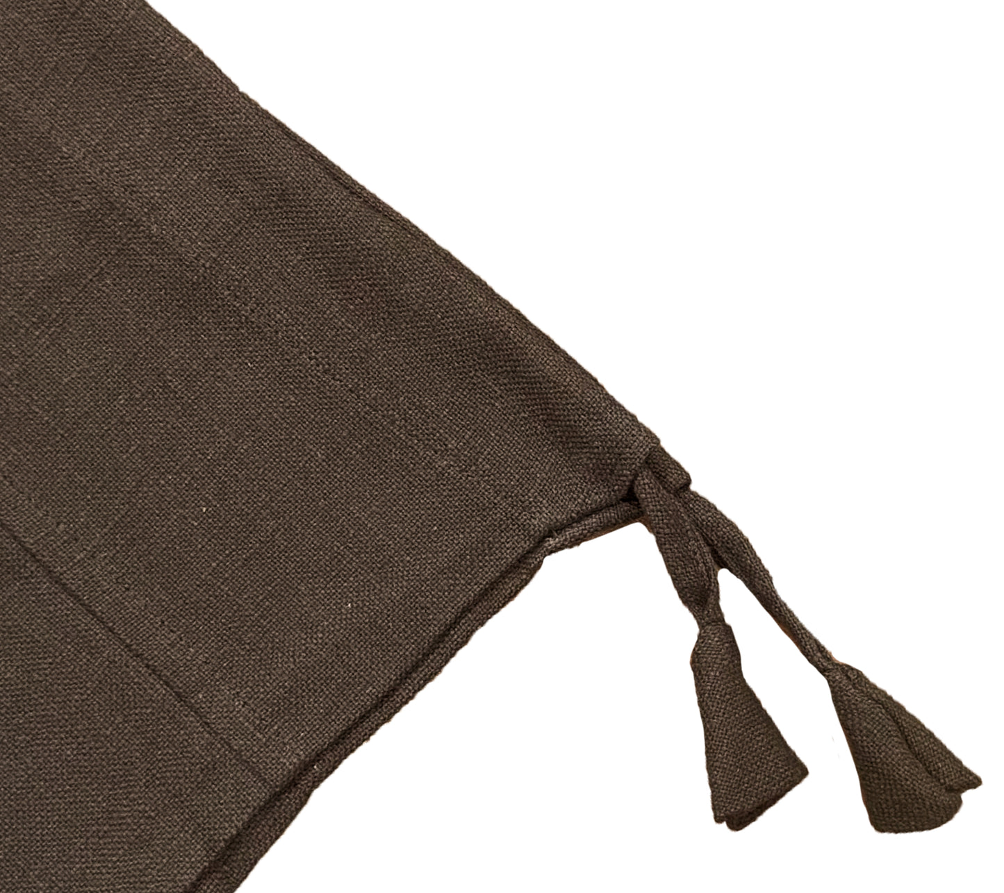Brown Cotton Bolster Cover Pack of 2