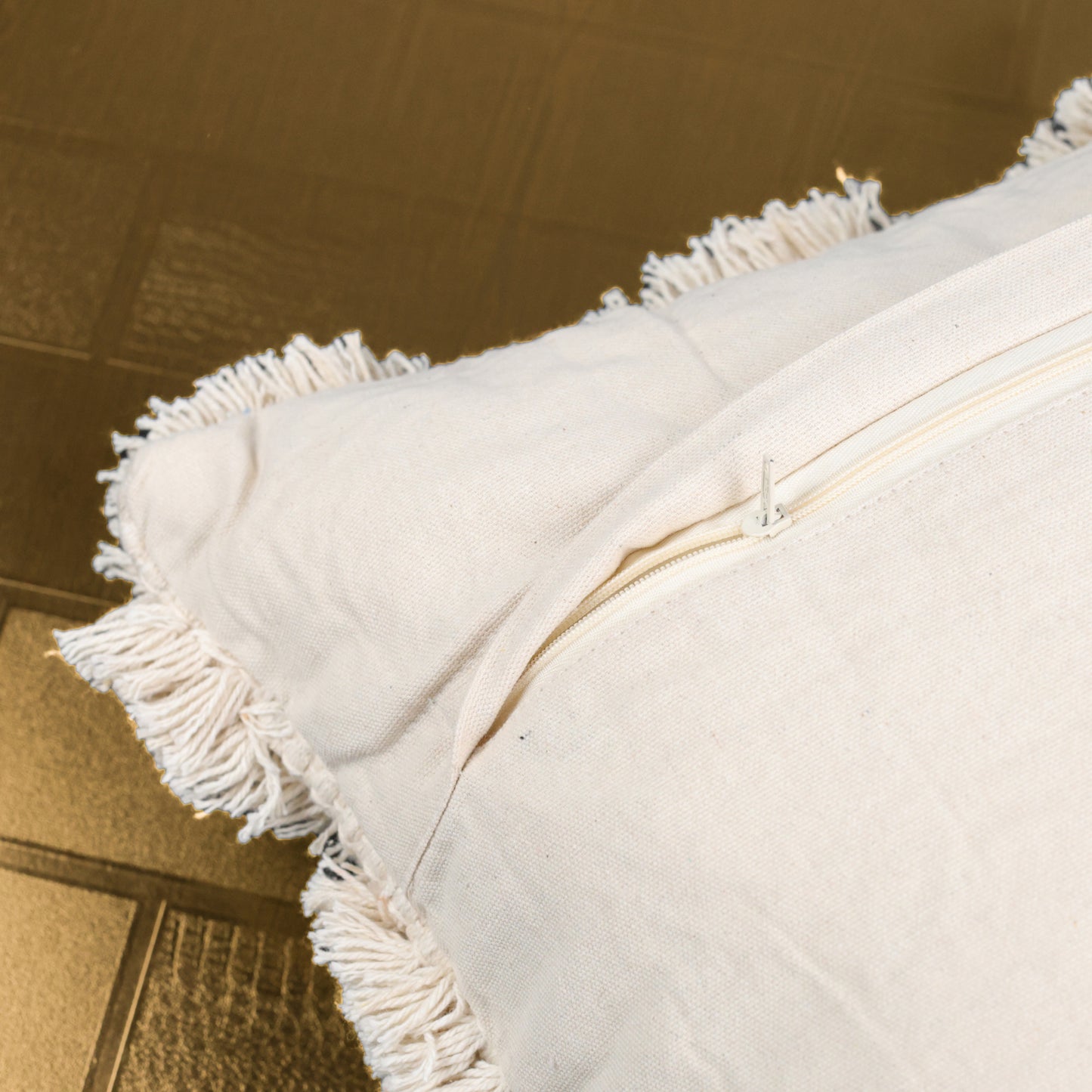 Jasmine Cream Cushion Cover 18"x18"