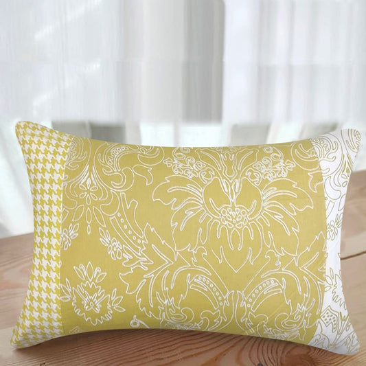 Light Yellow Cushion Cover 12"x30"