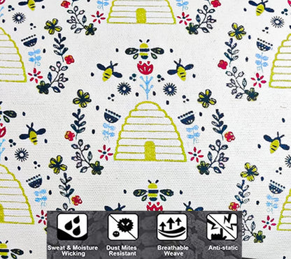 White & Black Cushion Cover 12"x18" (Pack of 2)