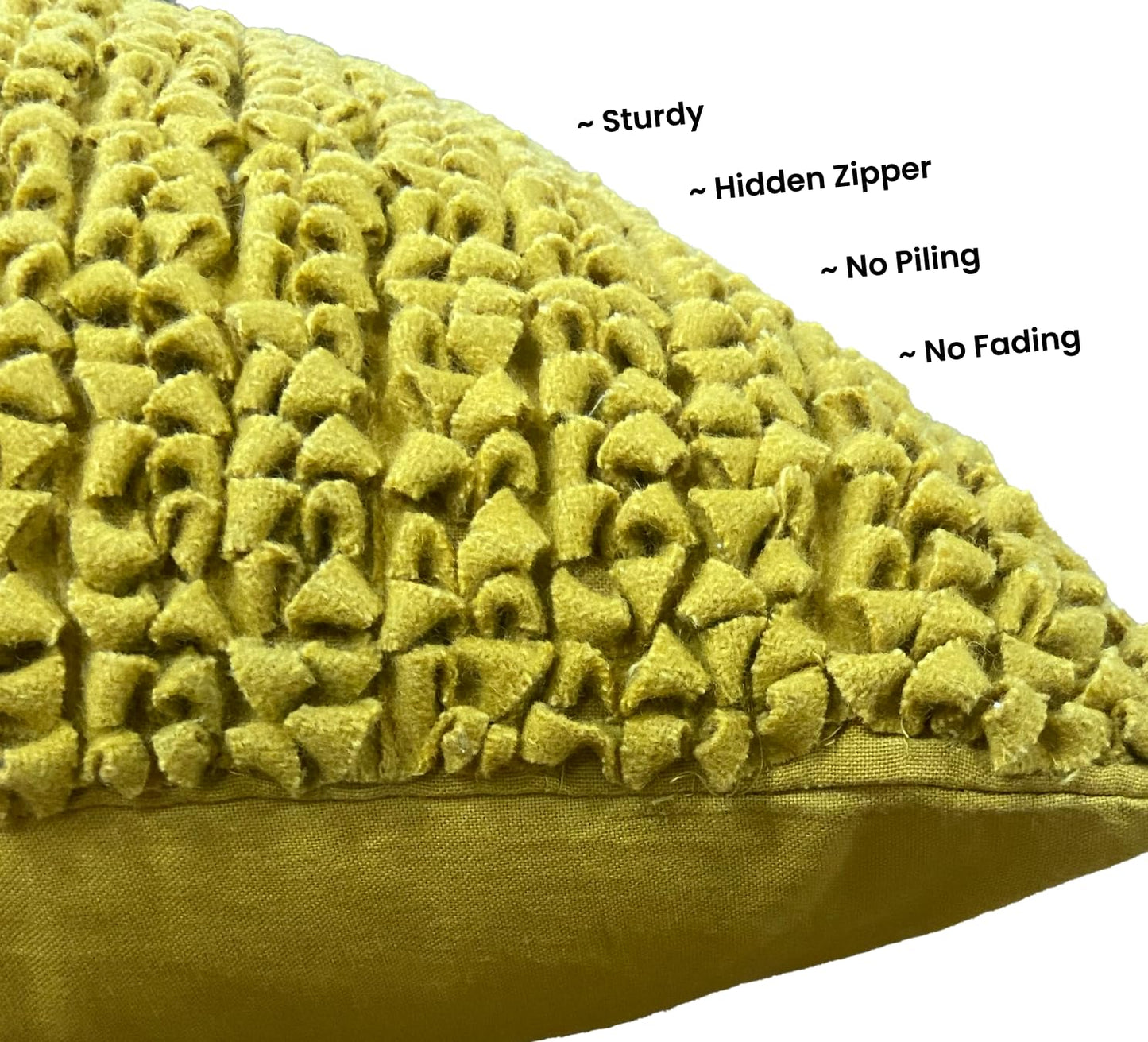 Lemon Green Cushion Cover 20"x20"