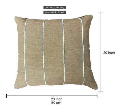 Dusty Beige Cushion Cover 20"x20"