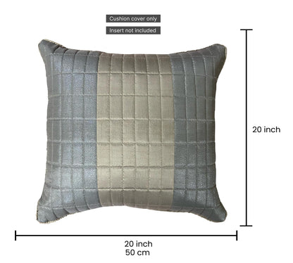 Silk Grey Cushion Cover 20"x20"