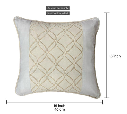 Cream Cushion Cover 16"x16"
