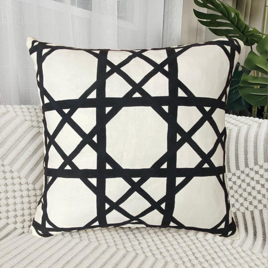 Black Cushion Cover 18"x18"