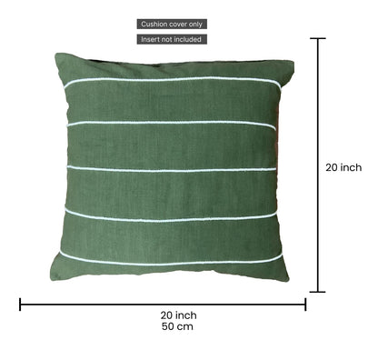 Green Cushion Cover 20"x20"