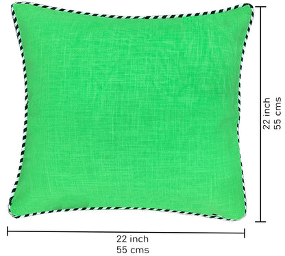 Green Cushion Cover 22"x22"