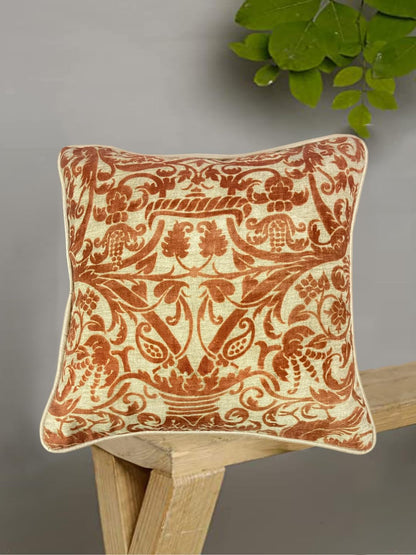 Rust Red Cushion Cover 12"x12"