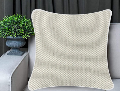 White Cushion Cover 22"x22"