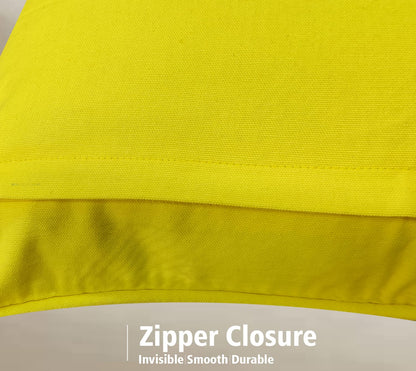 Yellow Multicolor Cushion Cover 20"x20"