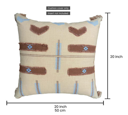 Ivory Cream Cushion Cover 20"x20"