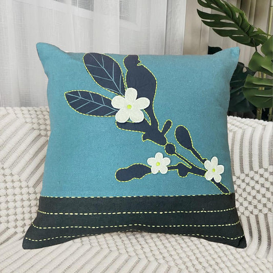 Sapphire Blue Cushion Cover 18"x18"