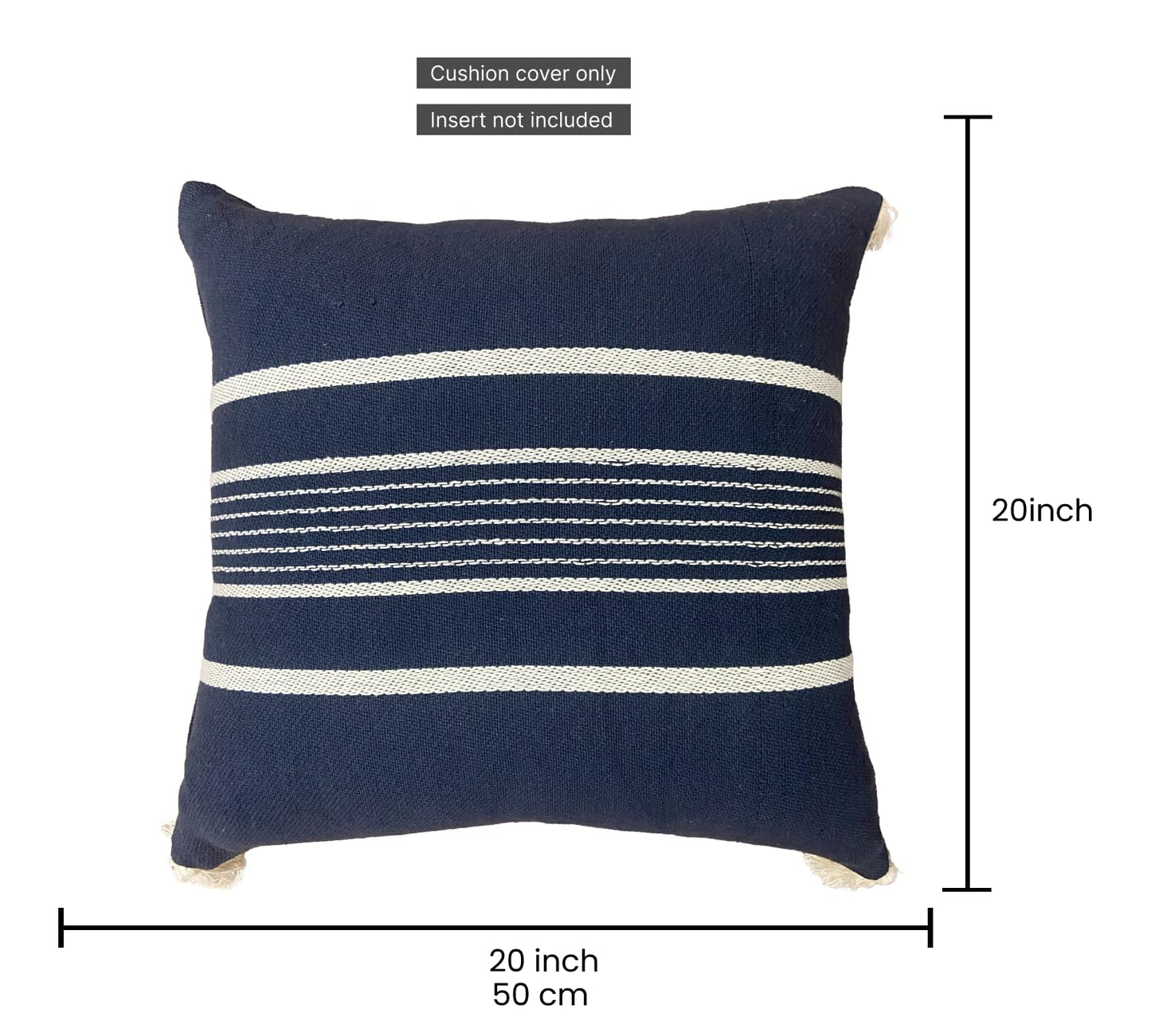 Blue Cushion Cover 20"x20"