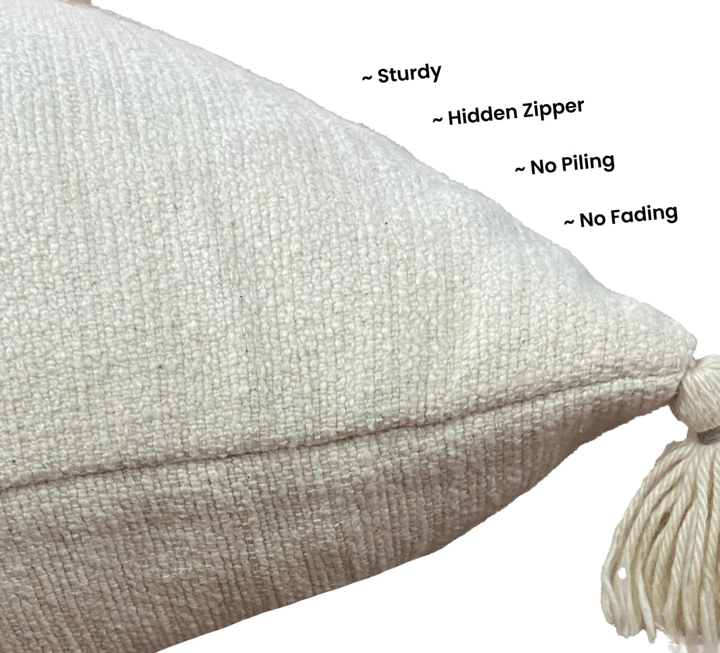 Cream Cushion Cover 20"x20"