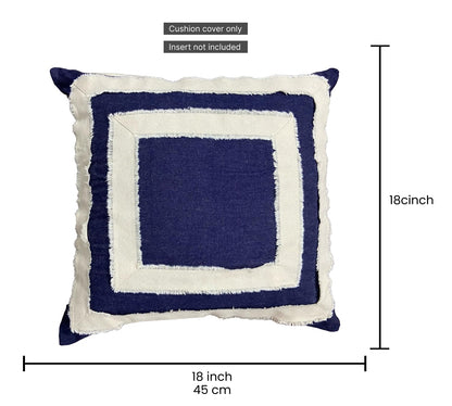 Blue Cushion Cover 18"x18"